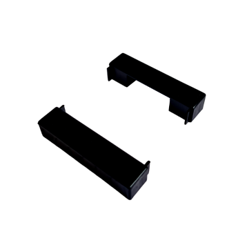 Upright End Caps Black