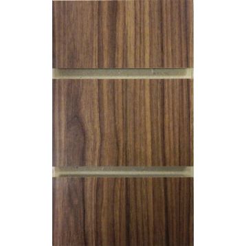 Walnut Slatwall Board Panels 2400mm x 1200mm