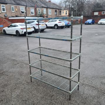 Used Wire Shelving Unit (O)