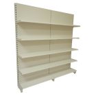 Wall Shelving 1250mm 2 x Bays Joining Together