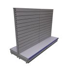 Gondola 1000mm Slat panel 2 x Bays Joining Together