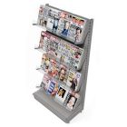 Wall Shelving 1000m Starter Unit: Perspex  Newspaper Display